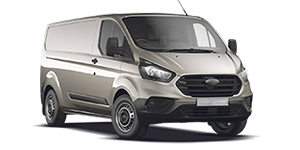 silver transit van