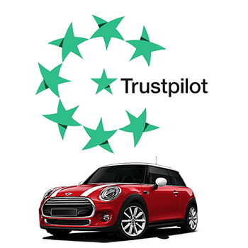 Trustpilot star icon with red mini