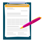 Clipboard vector image